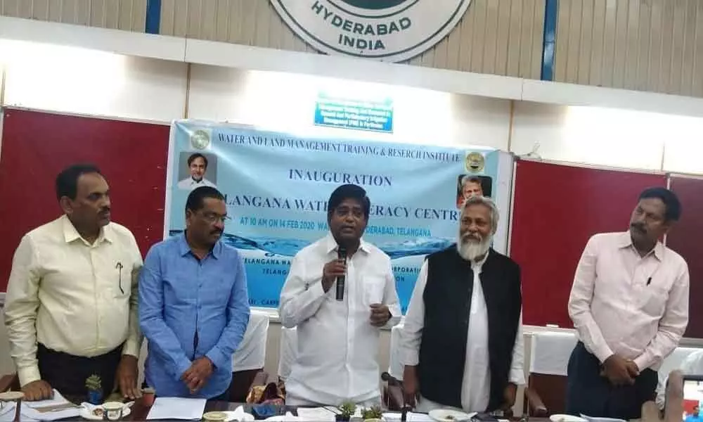 Hyderabad: Water Literacy Centre launched at WALAMTARI