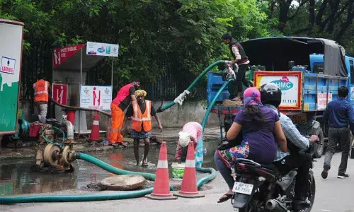 Hyderabad: Safety goes for a toss