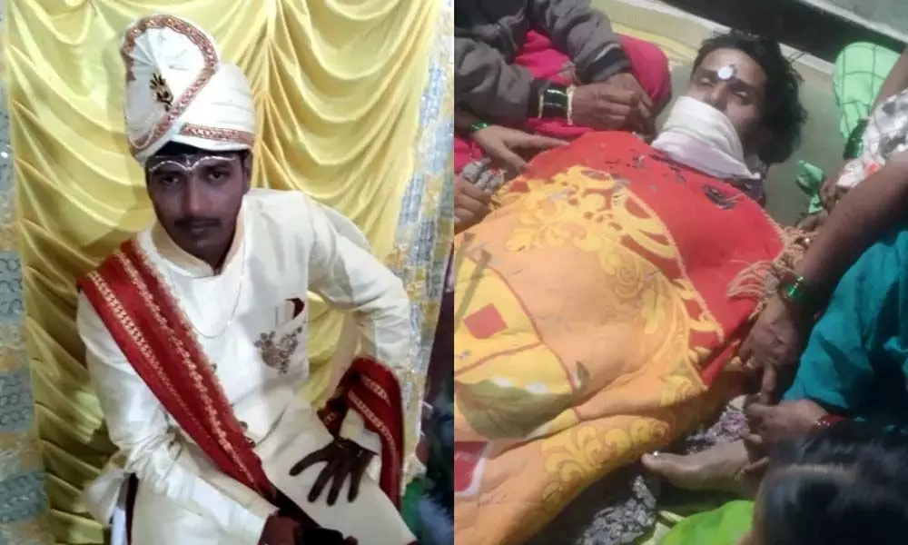Bridegroom died while dancing at wedding Barrat in Nizamabad district