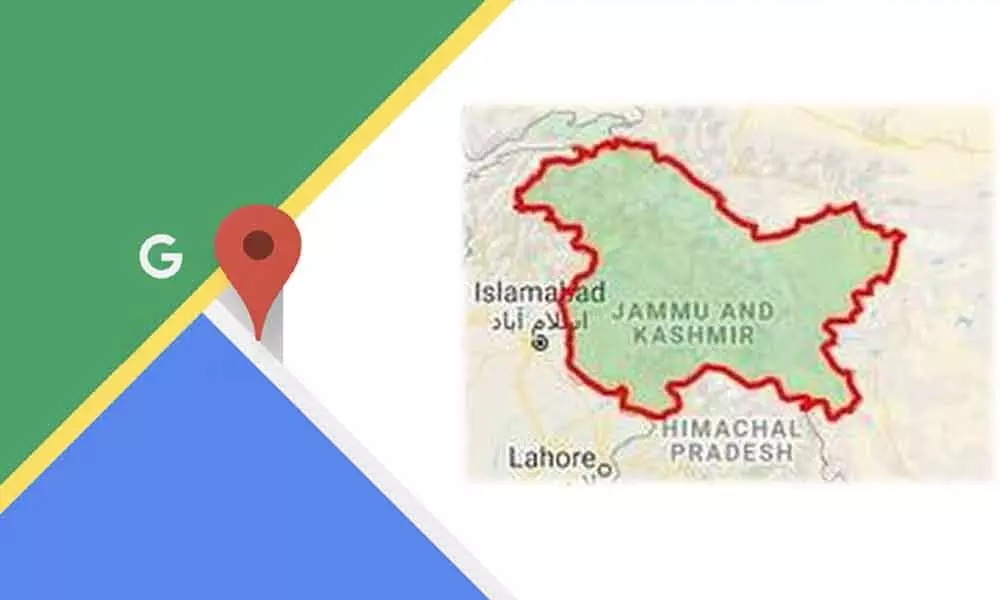 Kashmir marked disputed on Google Maps for people outside India