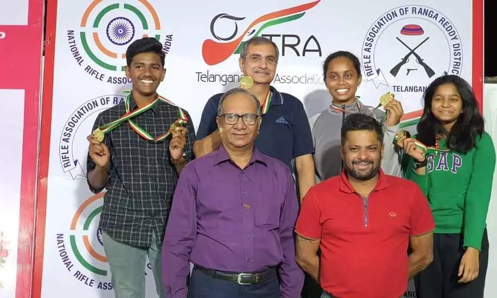 Ronanki clinches double in shooting event