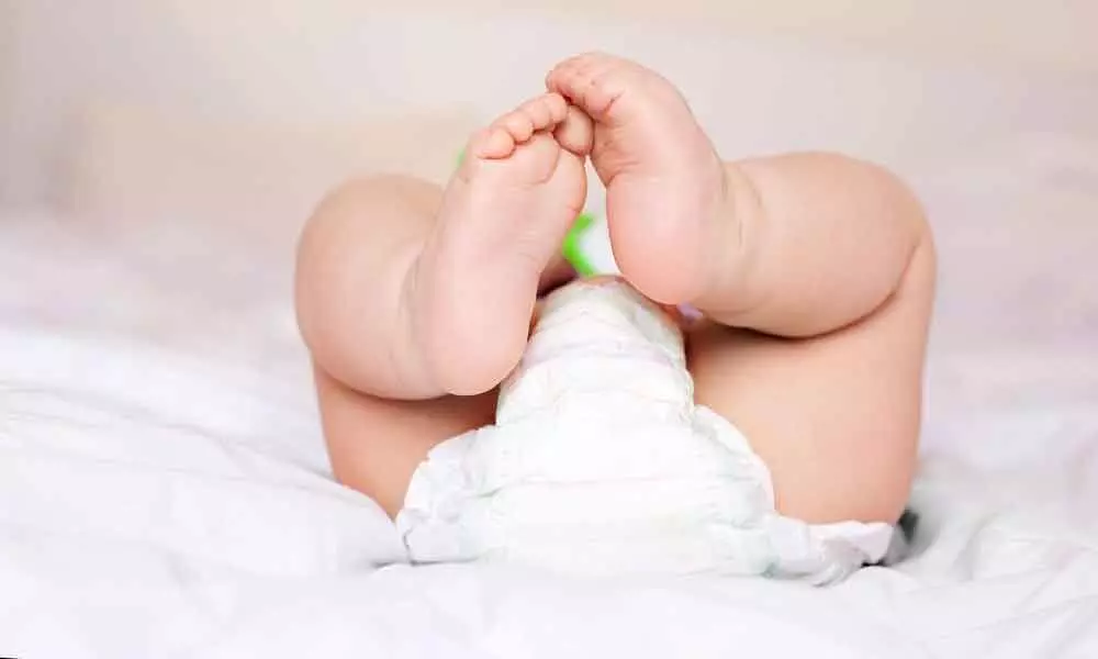 This smart diaper can alert caregiver when its wet