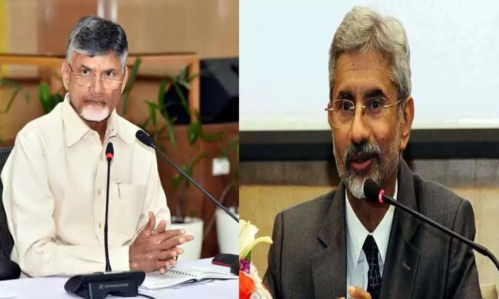 Central minister writes to Chandrababu, explains about the situation of Telugu engineers trapped in China