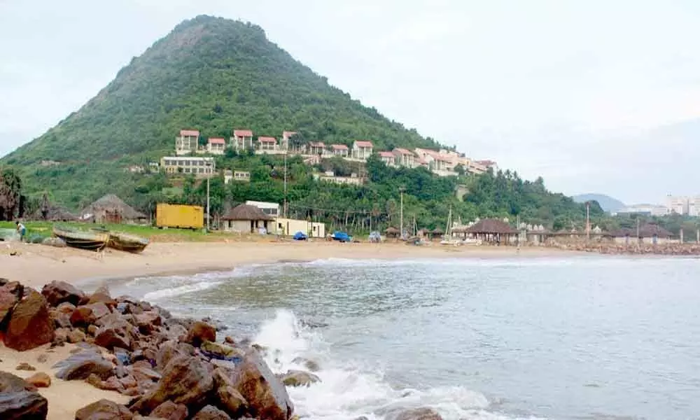 Visakhapatnams Rushikonda beach selected for BEAMS program, to get better amenities