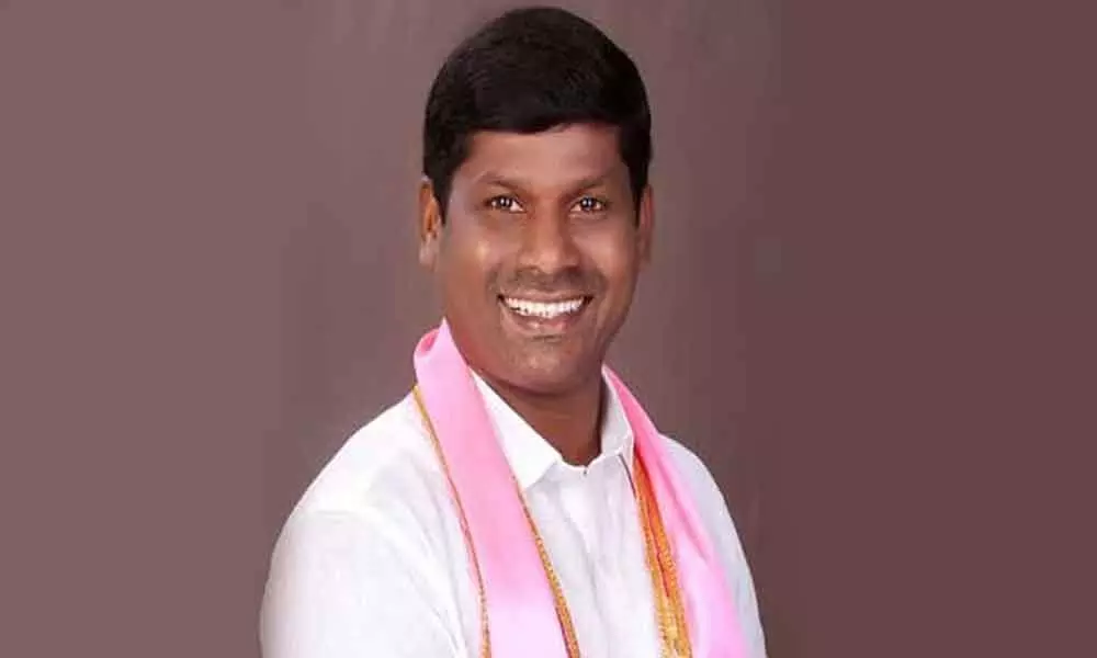 TRS MLA Guvvala Balraju injures over a fight in cooperative election