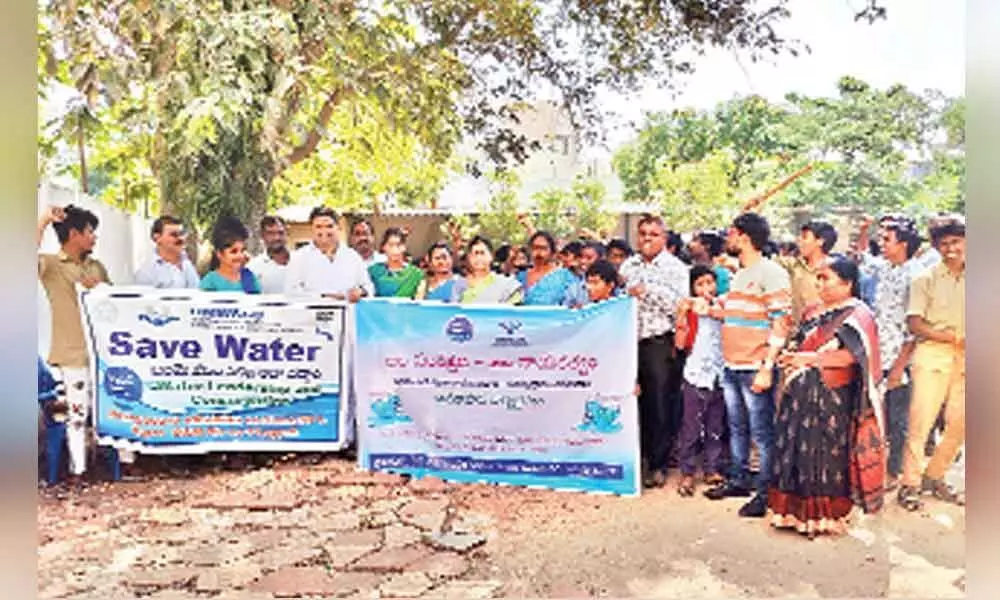 Hyderabad: Awareness spread on rainwater harvesting in Nacharam