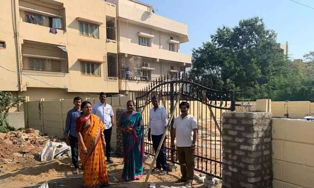 Hyderabad: Corporator Pavani Reddy seeks gym in park at AS Rao Nagar