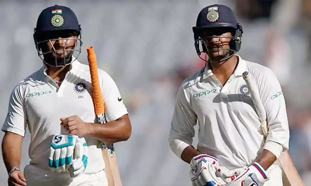 Mayank, Pant shine; game ends in draw
