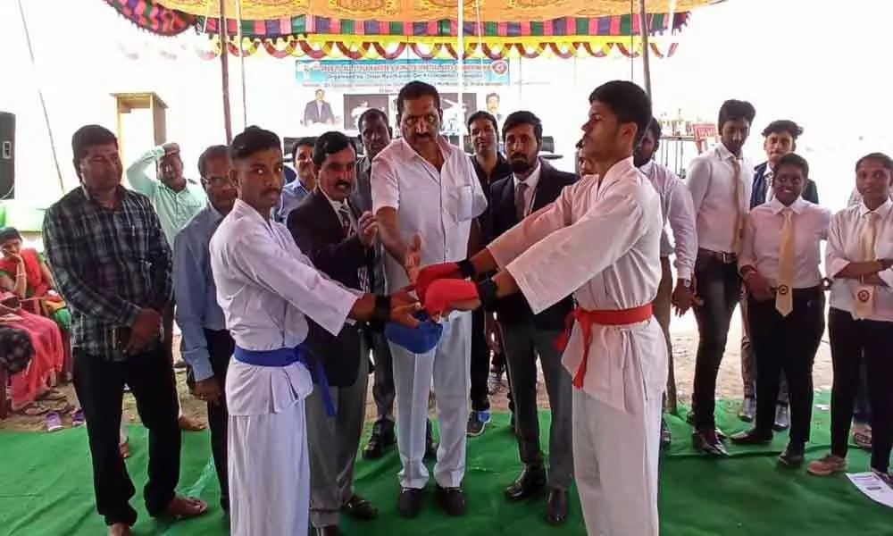 Karate helps in self-defence: KMC Mayor Sunil Rao