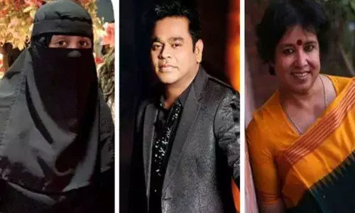 Taslima Nasreen Gets An Earful From AR Rahmans Daughter Khatija Over Burqa