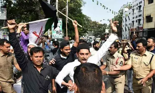 Hyderabad: Activists held for protesting against NPR-CAA