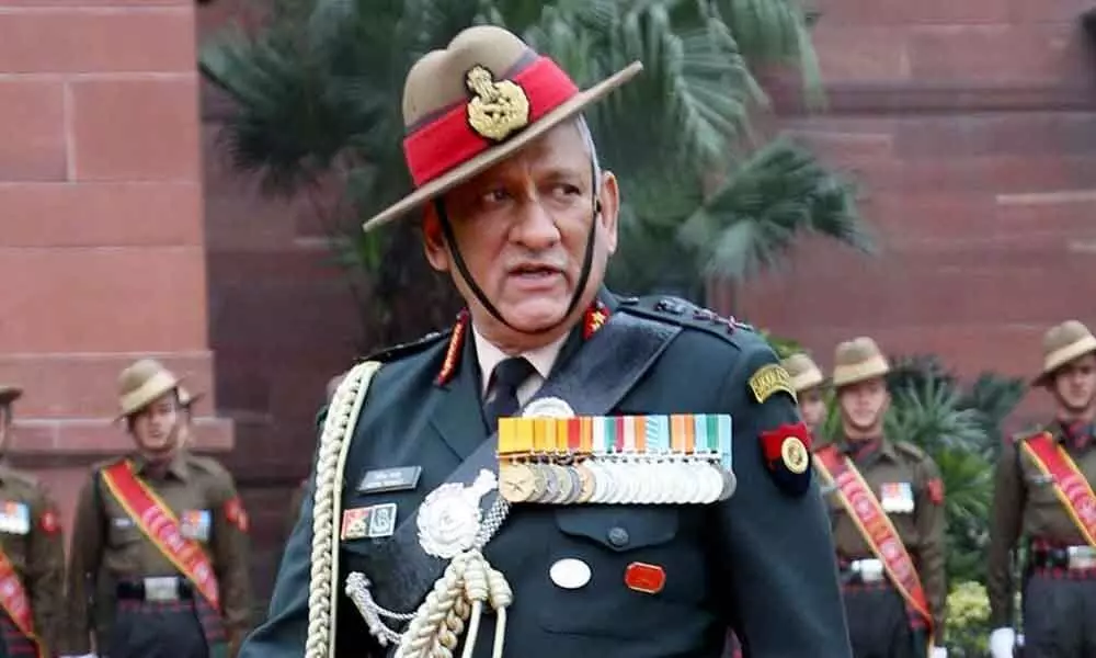 India looking to set up separate theatre command for J&K: CDS Gen Bipin Rawat