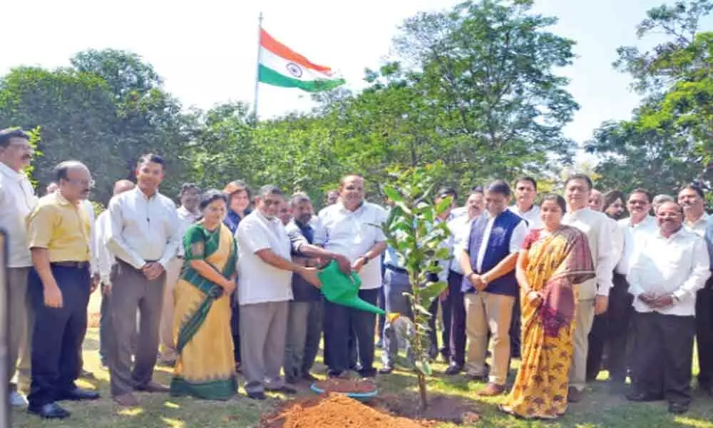Hyderabad Metropolitan Development Authority takes up green drive to mark KCR birthday