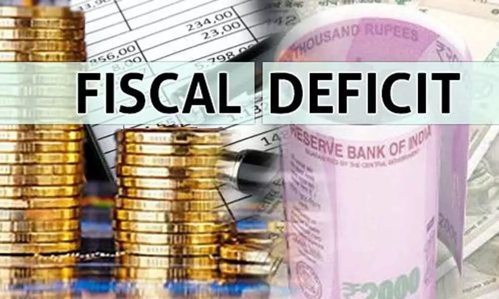 Fiscal deficit at 4.66 lakh cr in 2 months