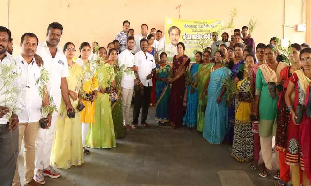 Hyderabad: Tree plantation programme held in Vaidehi Nagar