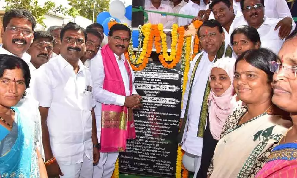 Vegetable, meat markets inaugurated in Wanaparthy