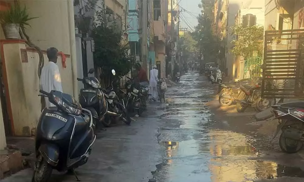 Hyderabad: Locals livid as drainage overflowing again in Uppal