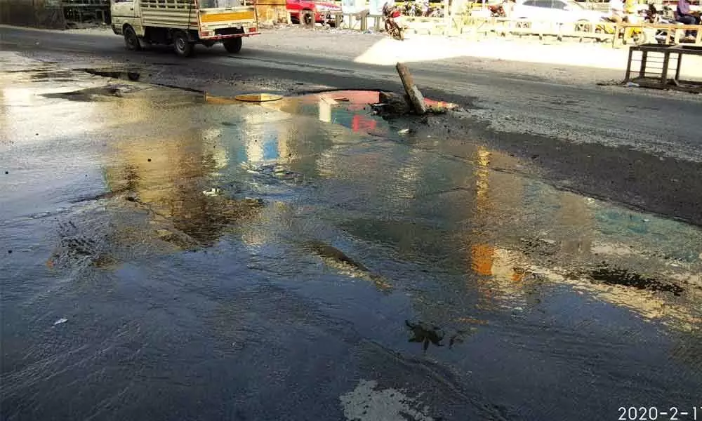 Hyderabad: Drain overflow a perennial issue in Kondapur