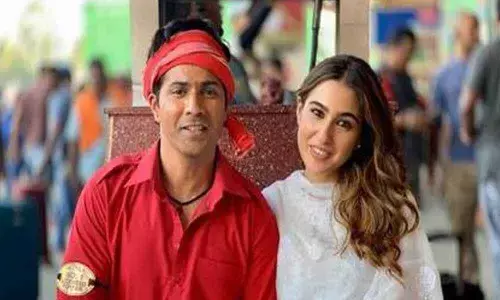Varun Dhawan and Sara Ali Khan head to Goa!