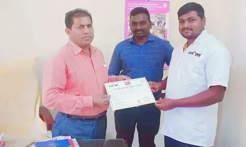 102 service staff bags award in Vikarabad