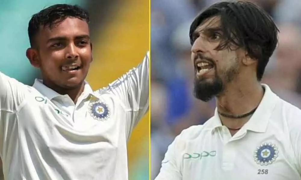 Ishant is hitting good areas, Prithvi should follow instincts: Kohli hints on playing XI