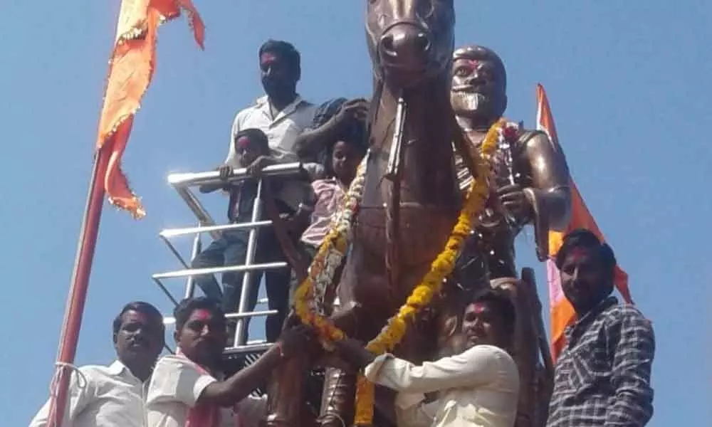 Kamareddy: Chhatrapati Shivaji Jayanthi celebrated