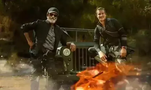 Rajinikanths First Look in Bear Grylls Man Vs Wild