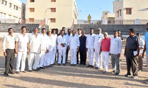 Wrestling contest from March 29 in Patancheru