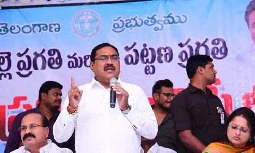 Focus on Pattana Pragathi: Errabelli Dayakar Rao