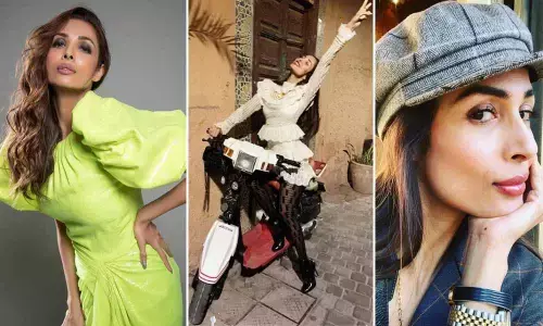 Malaika Arora looks sexy and fierce in layered dress: See pics