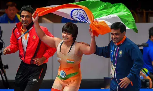 Asian Wrestling Championships: Golden day for Indian women grapplers