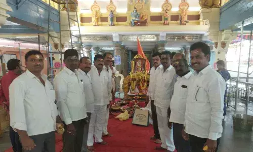 Hyderabad: MLA Gudem Mahipal Reddy reviews Shivaratri arrangements