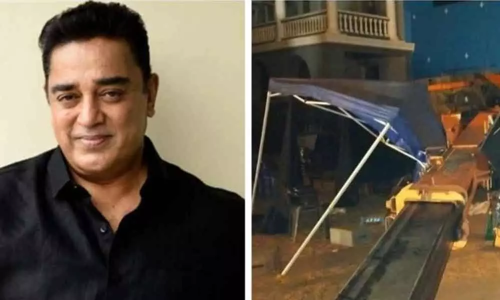 Kamal Hassan Announces To Donate One Crore As The Compensation Of Indian 2 Victims