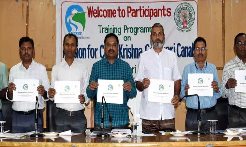Workshop on Canal Cleaning in West Godavari