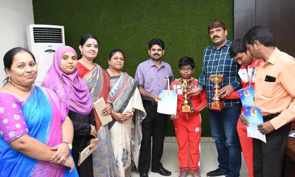 Hyderabad: Kick boxing medal winners feted