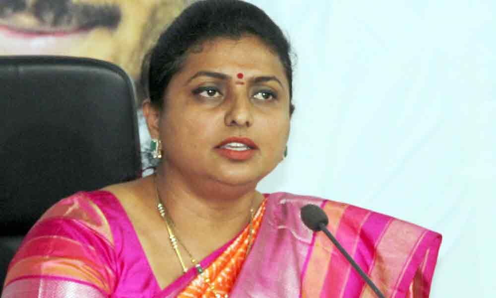 Roja faces Amaravati protests