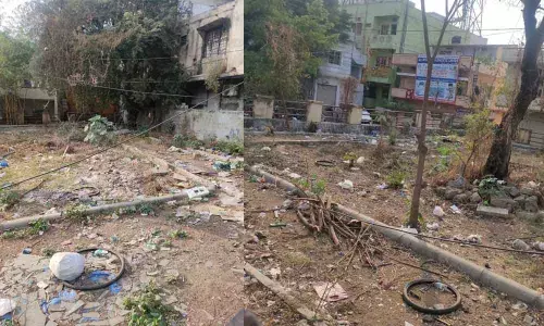 Hyderabad: Sorry tale of two parks