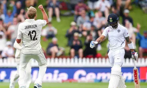 Indians falter to debutant Kyle Jamieson