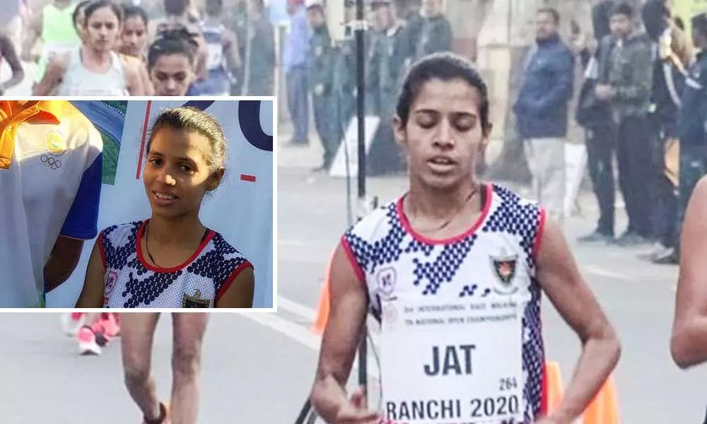 Olympic-bound Bhawana Jat renamed the Asian 20 km Race Walk Championships from Indian team