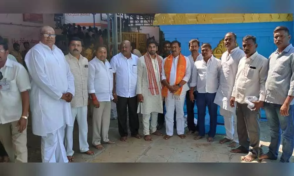 Hyderabad: Medchal Collector Venkateswarlu visits Keesaragutta