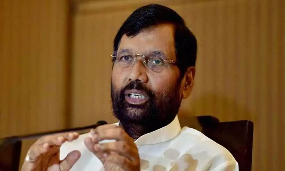 Reservations should be out of courts jurisdiction: Ram Vilas Paswan