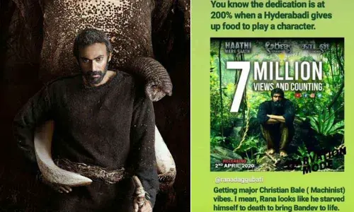 Aranya surfaced after a long journey with the character: Rana