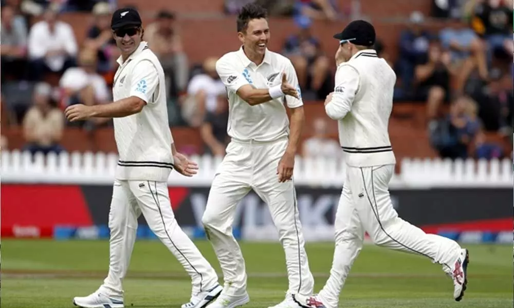 1st Test: NZ in control against India at Lunch on Day 2