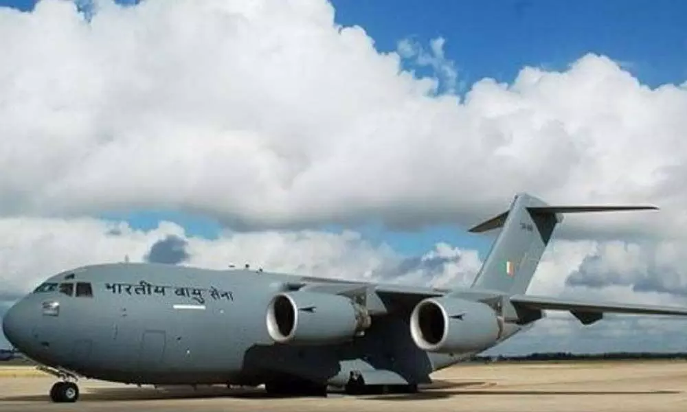 Chinas government purposefully holds globe master C-17 clearance to evacuate Indians, from source