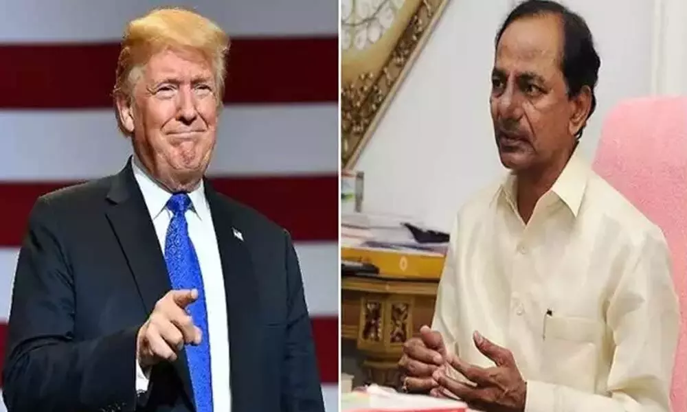 KCR To Join Dinner hosted to Trump