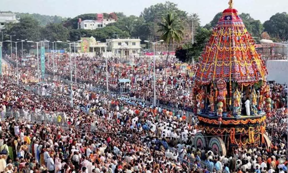Religious fervour marks Rathotsavam at Srikalahasti