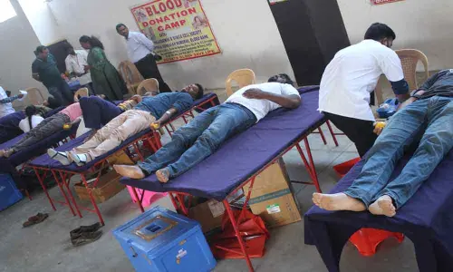 Blood donation camp held