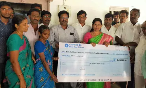 Minister T Vanitha lays stone for AP development works