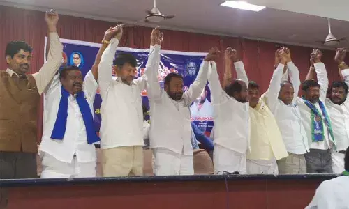 Hyderabad: BCs hold meeting on implementation of reservations in Basheerbagh