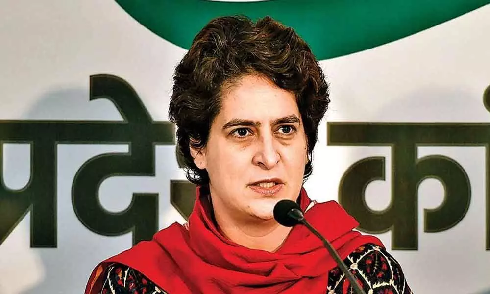 Priyanka Gandhi accuses BJP government of waiving of Rs 8 lakh crore loan of influential people